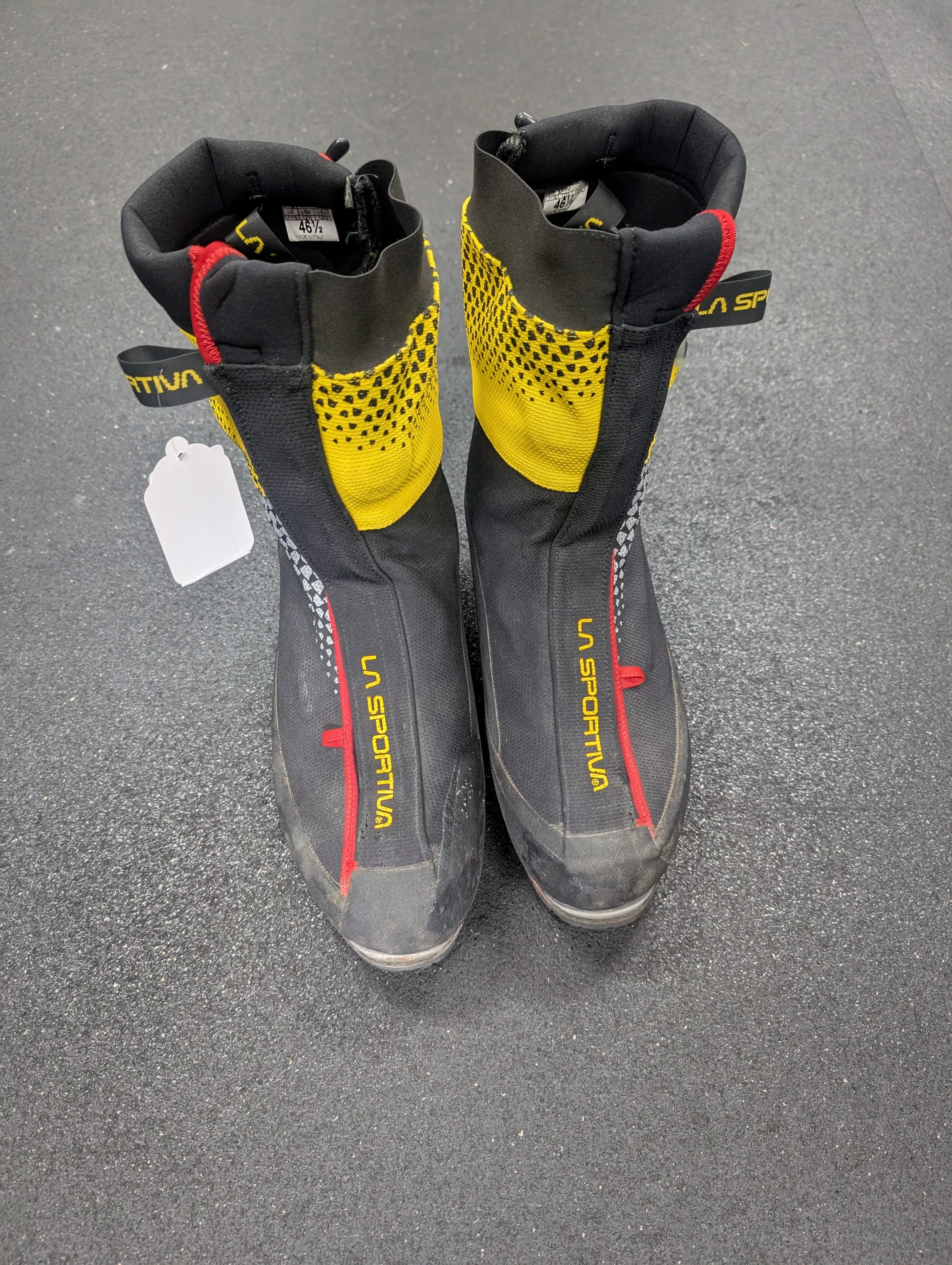 Outdoor Hiker Used LA Sportiva G2 Evo Mountaineering Boots Size 12.5