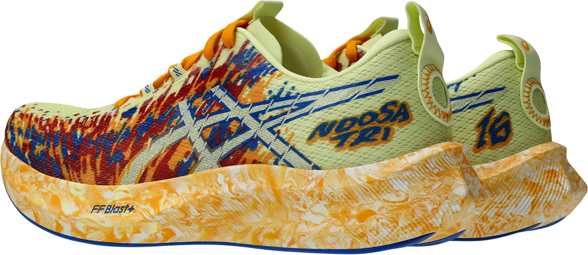 Asics Noosa Tri 16 Mens Running Shoes - Yellow Feather Light Urban Stroll
