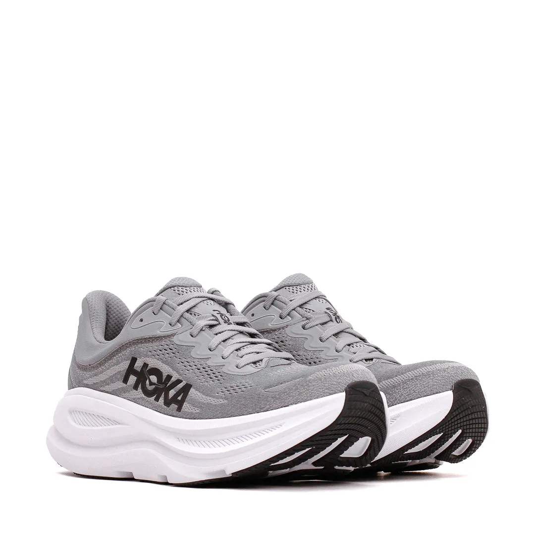 Hoka One One Men Bondi 9 Galactic Grey Stellar Grey Core 1162011-GCTC Color Pop