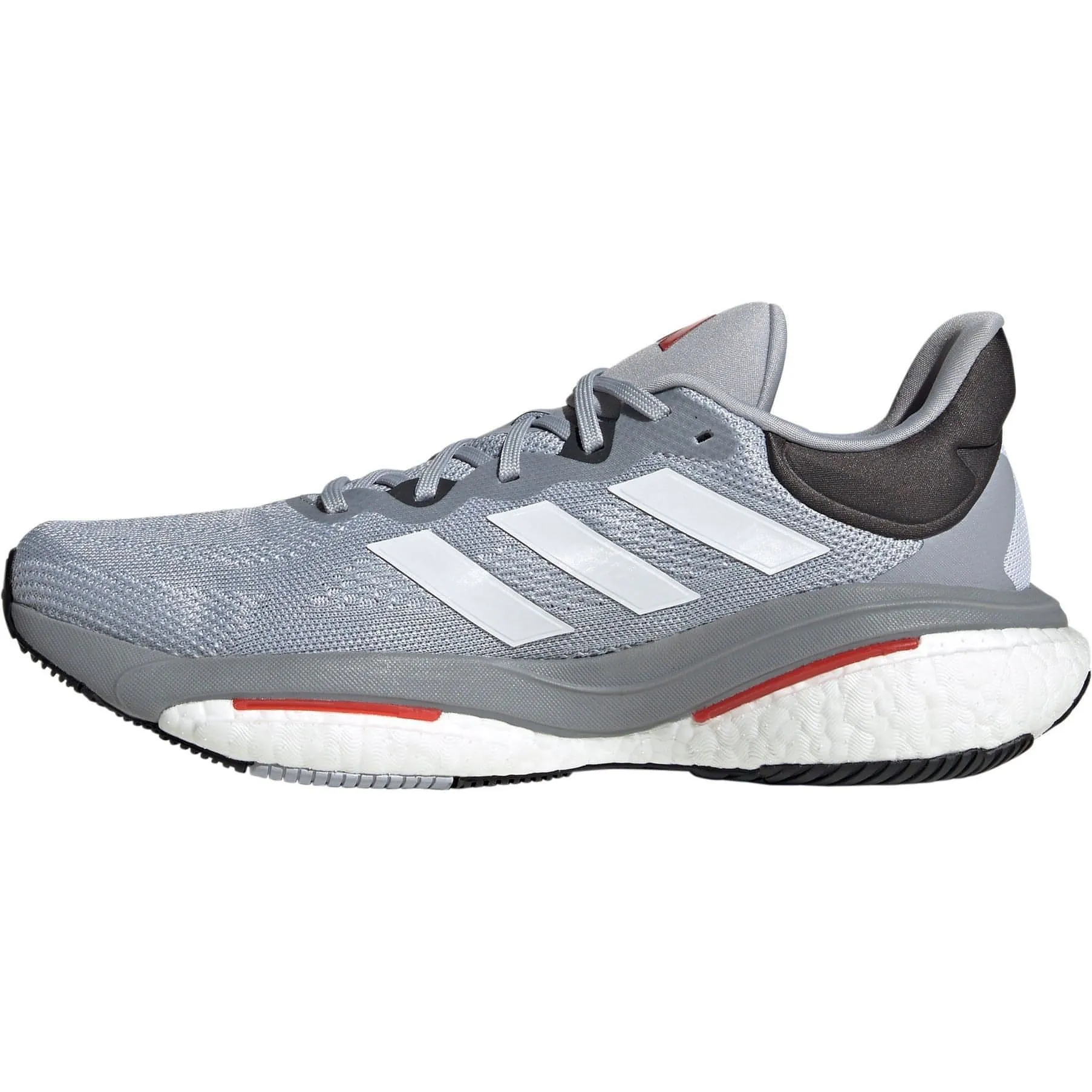 Fashion Edge Arch Support Daily Walk adidas SolarGlide 6 Mens Running Shoes - Grey