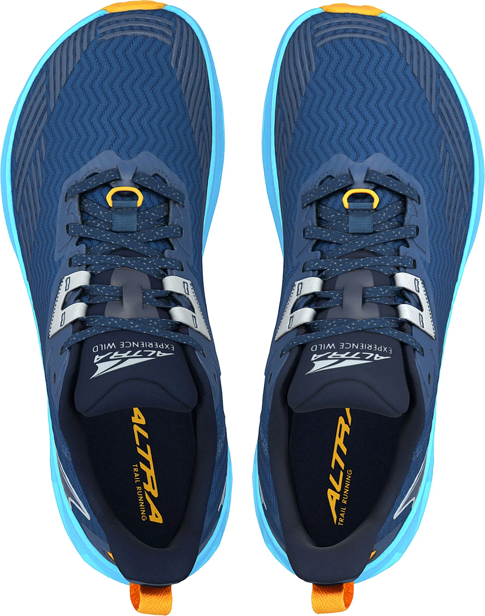 Altra Experience Wild Mens Trail Running Shoes - Blue All Terrain Stylish Commuters