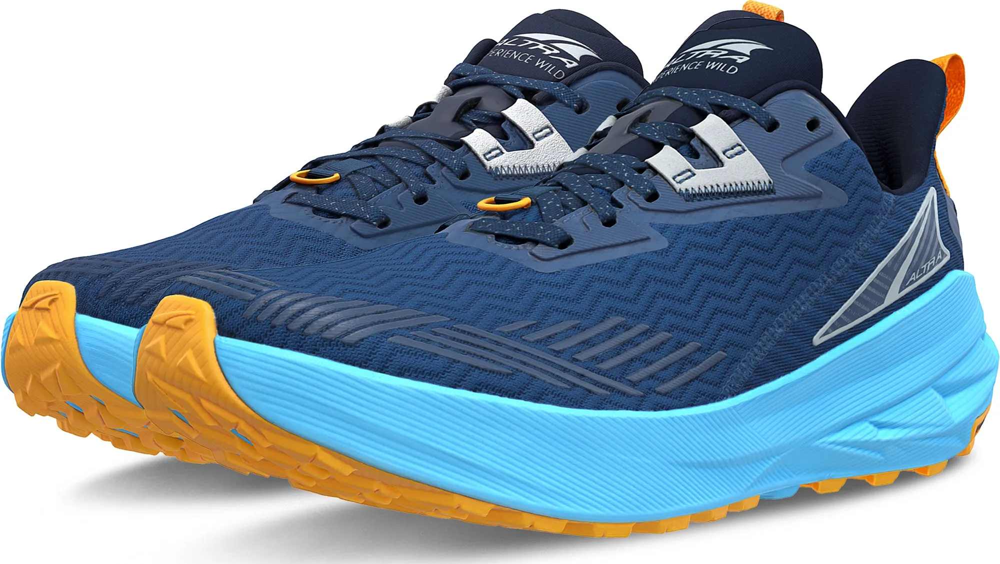 Lightweight Design Spring Jump Altra Experience Wild Mens Trail Running Shoes - Blue