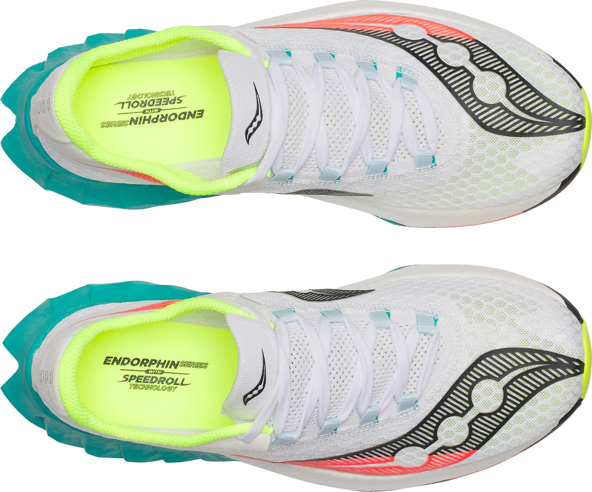 Office Cool Saucony Endorphin Pro 4 Mens Running Shoes - White