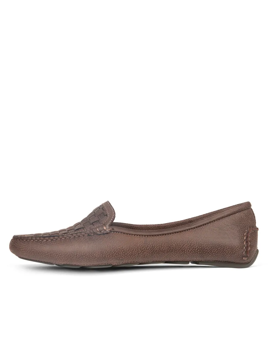 Kelly Woven Driving Moccasin City Bright Family Fit