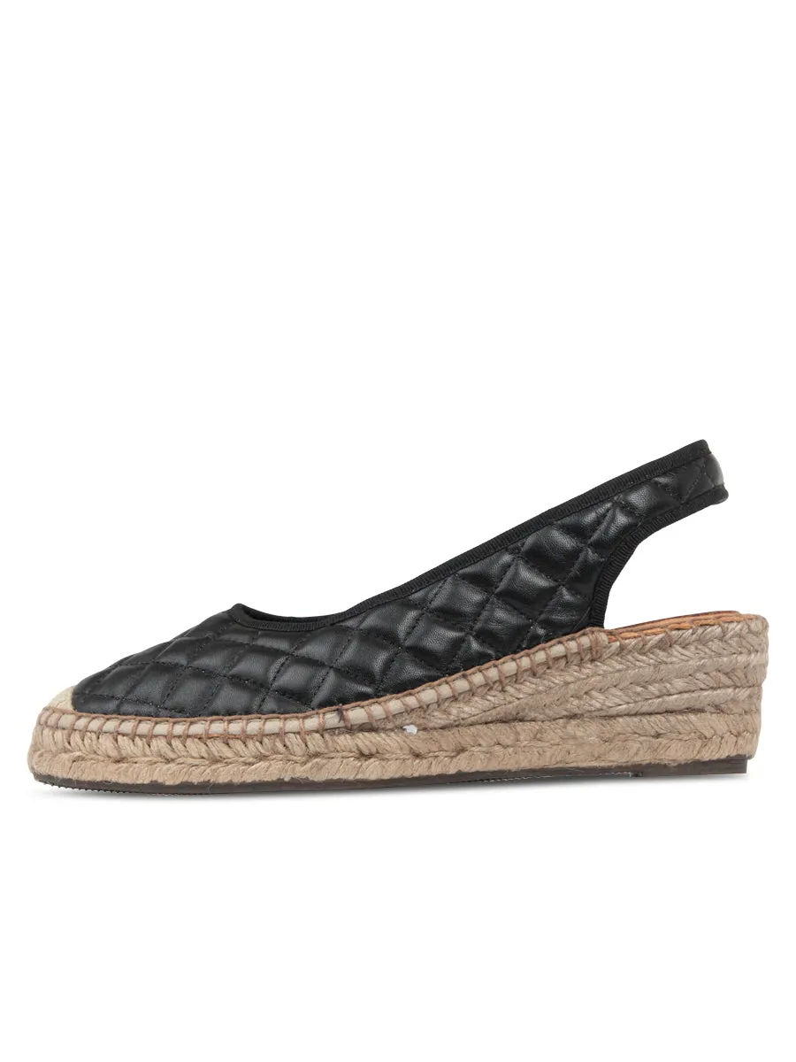 Stage Day Sport Luxe Valencia Closed Toe Slingback Espadrille