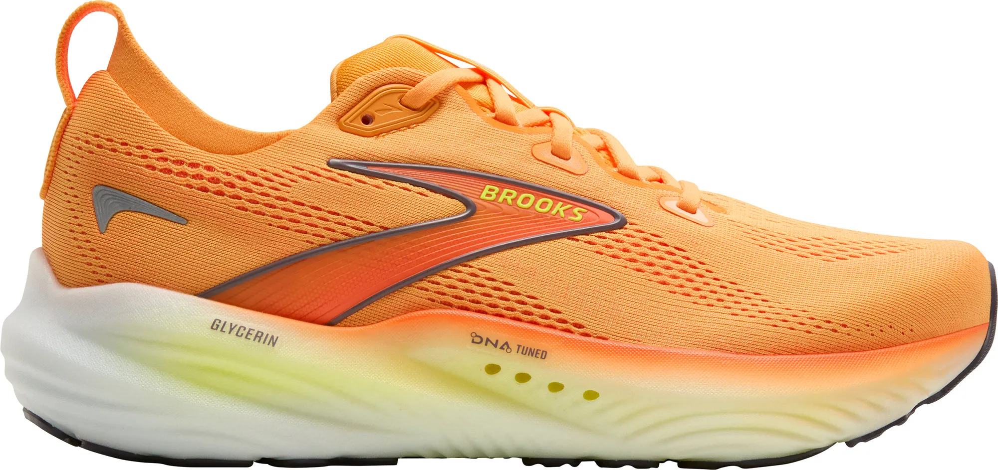 Brooks Glycerin 22 Mens Running Shoes - Orange Nature Walk