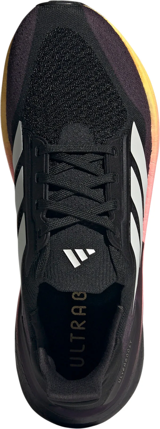 Wide fit adidas Ultra Boost 5X Mens Running Shoes - Black