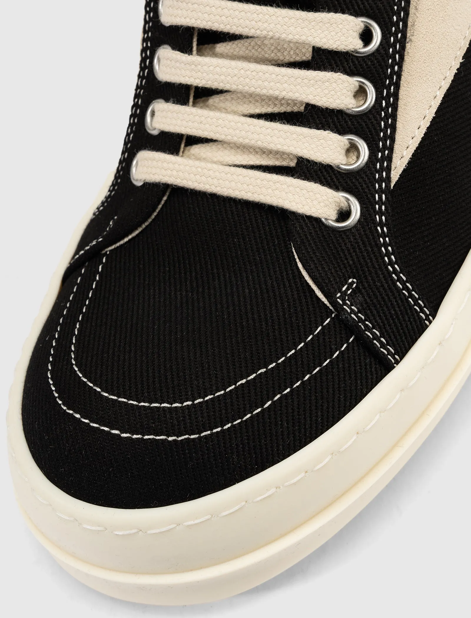 DENIM VINTAGE SNEAKERS "BLACK/MILK" Swift Glide
