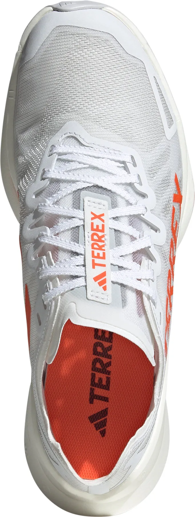 adidas Terrex Agravic Speed Ultra Mens Trail Running Shoes - White Rain Safe Durable Build Airport Travel