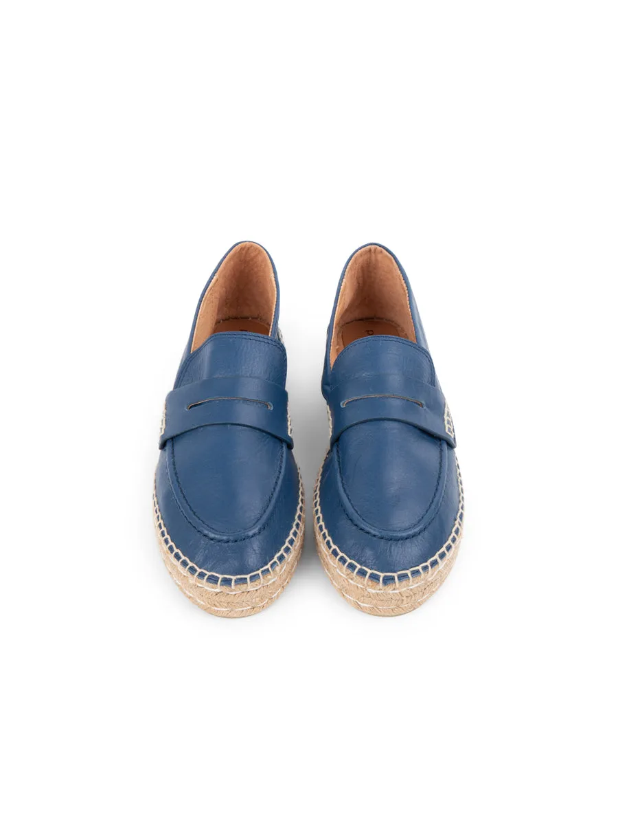 Sebastian Penny Loafer Slip On Espadrille Comfort   padding Noon Walk