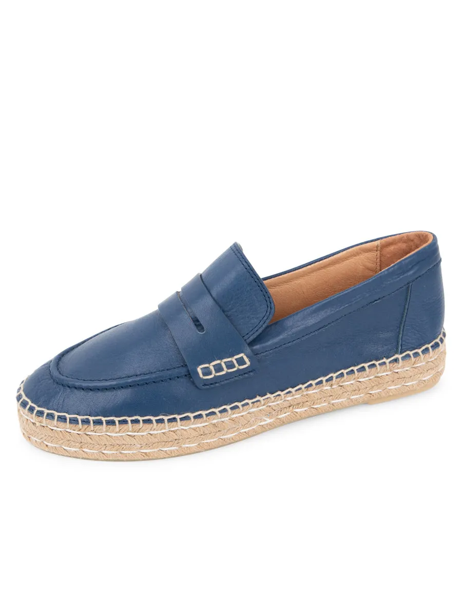 Sebastian Penny Loafer Slip On Espadrille Hero Edge Arch Support Health Focused