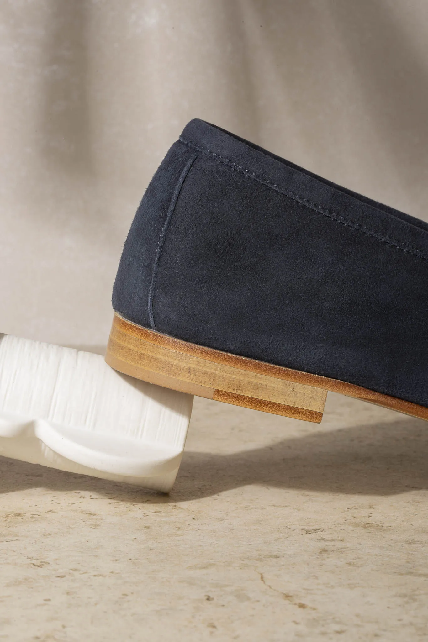 Blue soft penny loafers - Made In Italy Local Walk Affordable Luxury