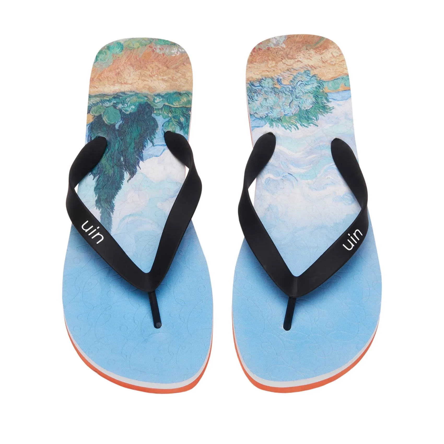 Restful Walks Van Gogh Wheatfield with Cypresses Blanes Men