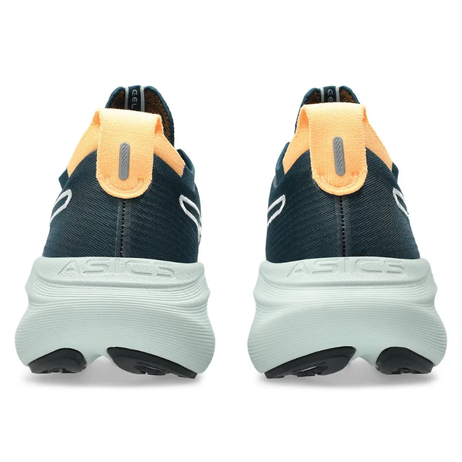Road Running Tough Construction ASICS Men's GEL-NIMBUS 27 TR Running Shoes in Nature Bathing/Tranquil Teal AW25