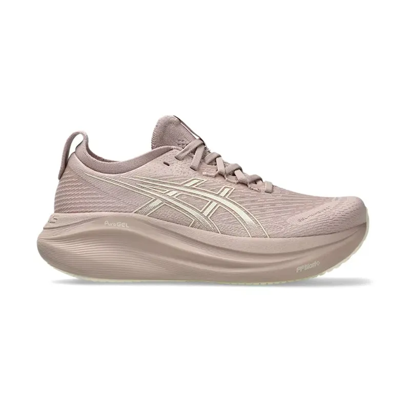 Women's Gel-Nimbus 27 Fawn/Birch Ultra Light Trail Running All Day Road Trip
