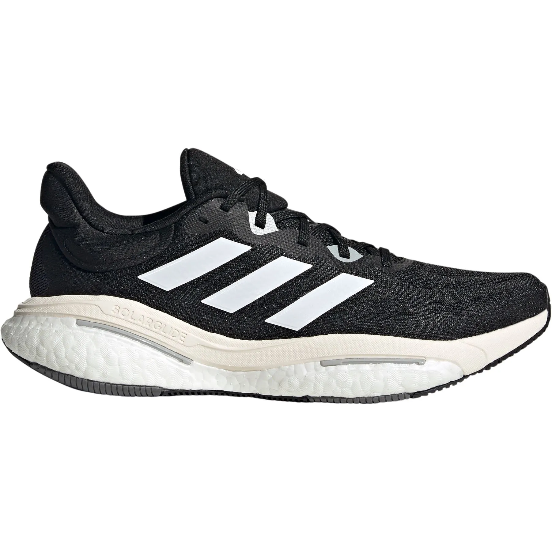 Short Trip Street Run adidas SolarGlide 6 Mens Running Shoes - Black