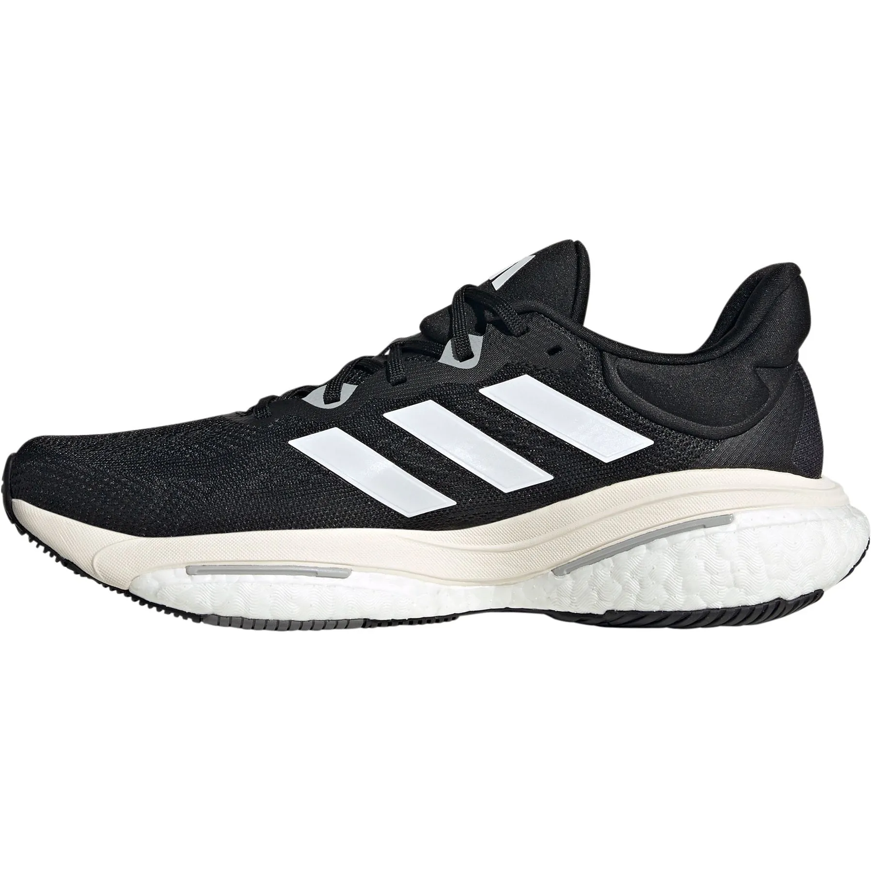 adidas SolarGlide 6 Mens Running Shoes - Black Foot Glow Teen Fun