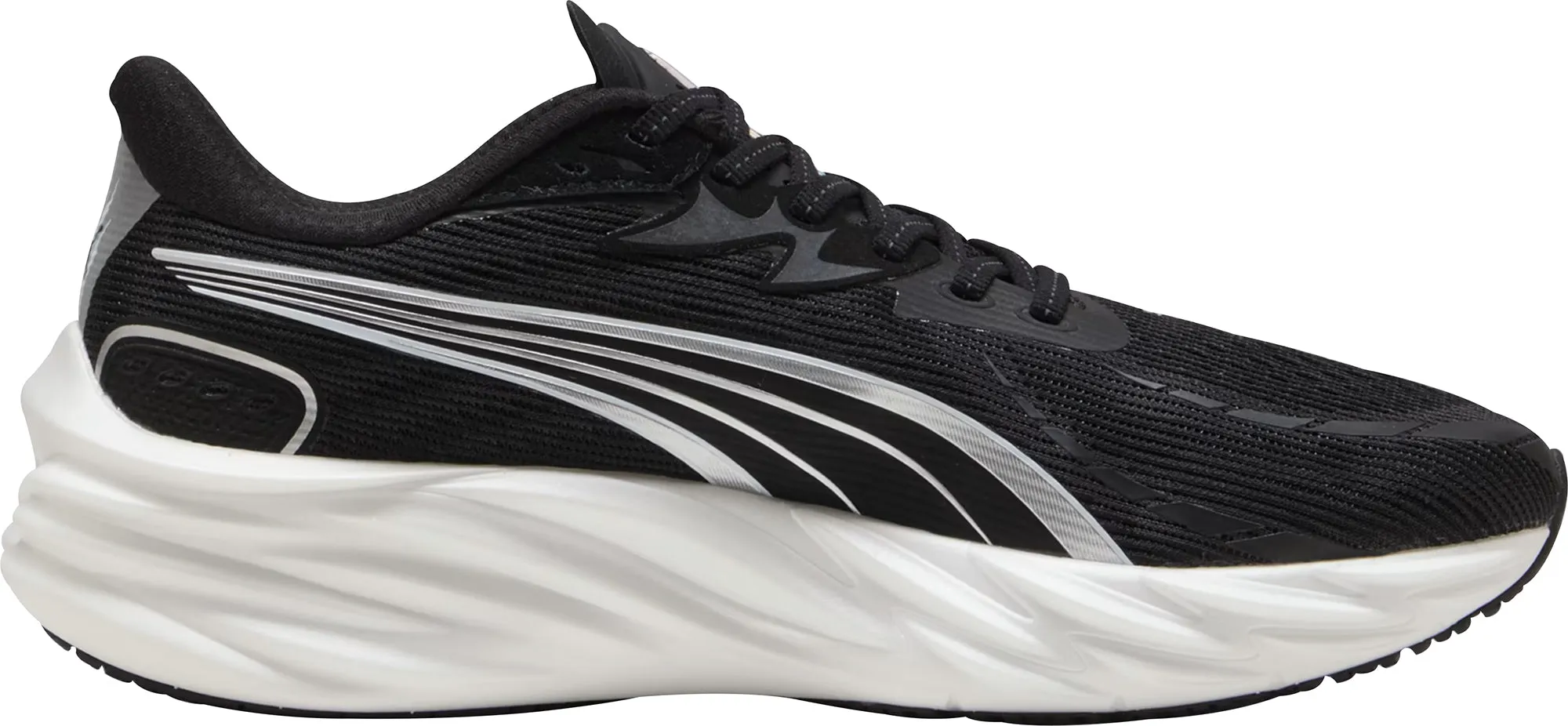 Anti Odor Gym Workout Block Walk Puma Velocity Nitro 4 Mens Running Shoes - Black