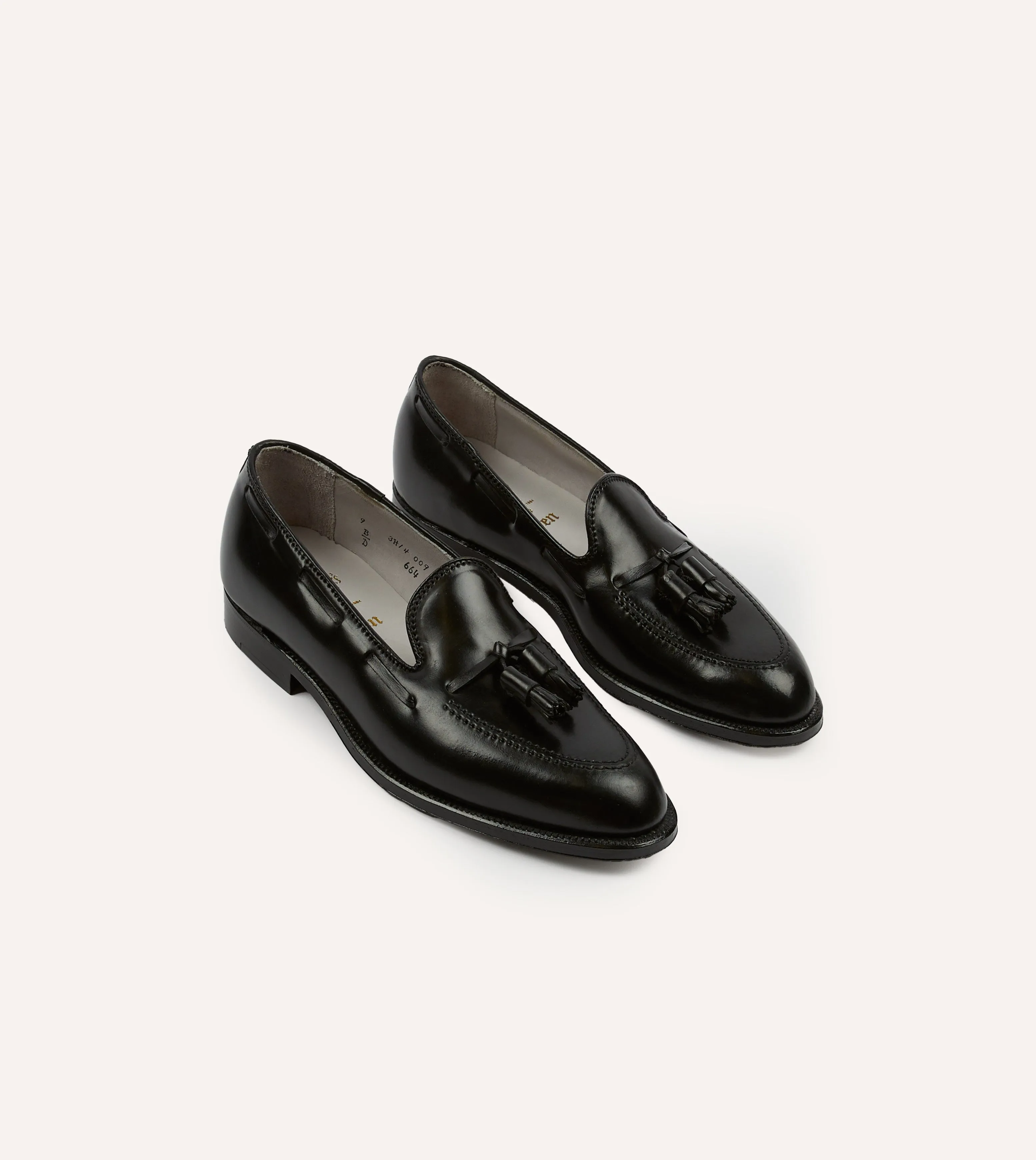 Royal Mood Alden Black Cordovan Tassel Loafer