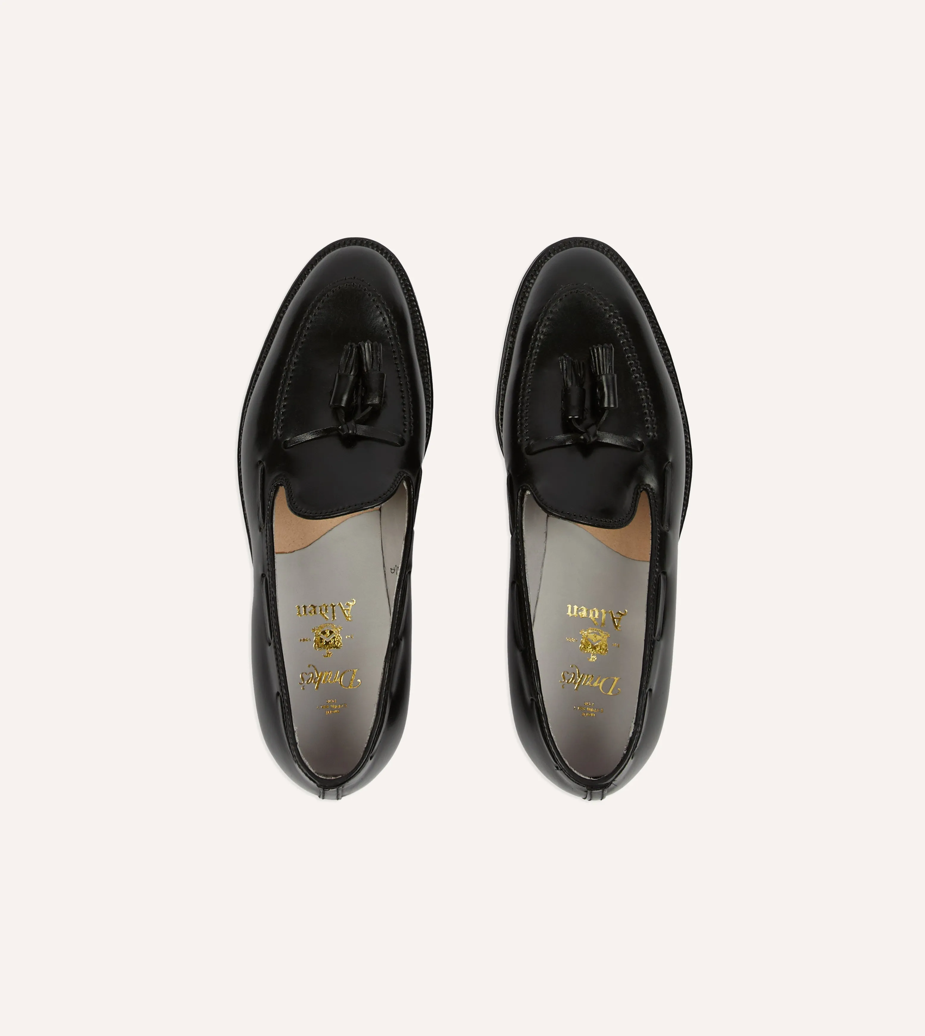 Alden Black Cordovan Tassel Loafer Sweat Resistant Gym Workout Energy Walk