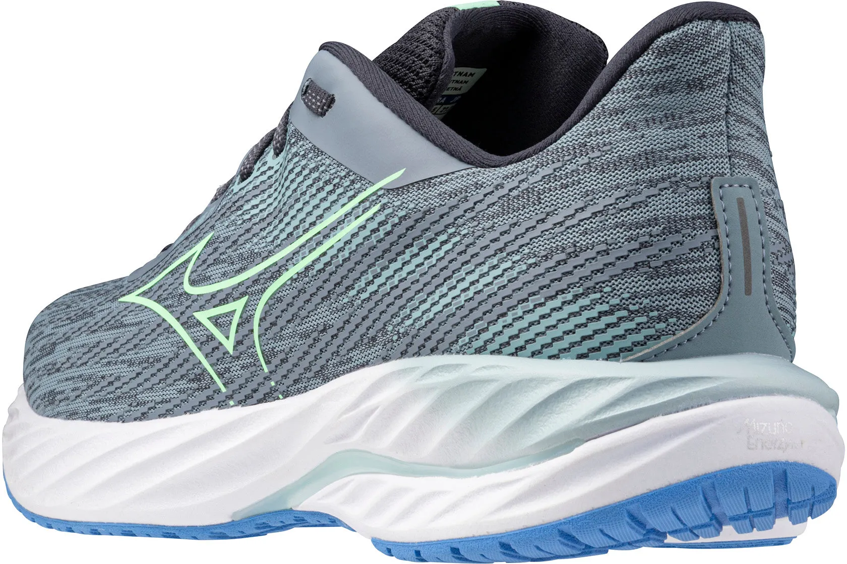 Quick Drying Work Commute Mizuno Wave Inspire 21 Mens Running Shoes - Grey