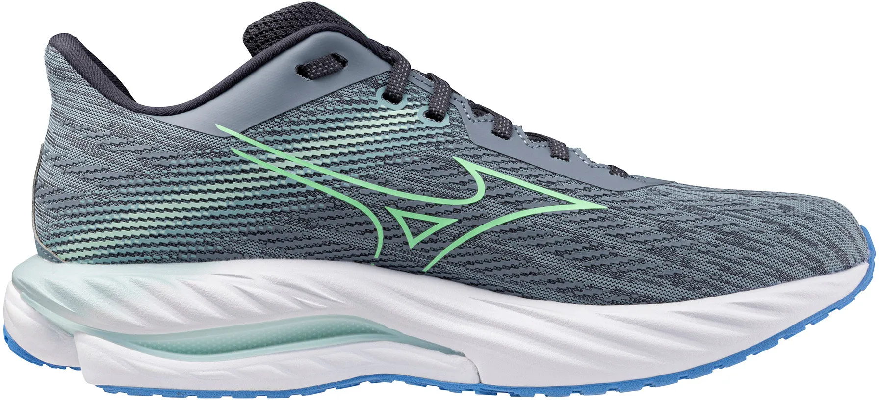 Mizuno Wave Inspire 21 Mens Running Shoes - Grey Stable base