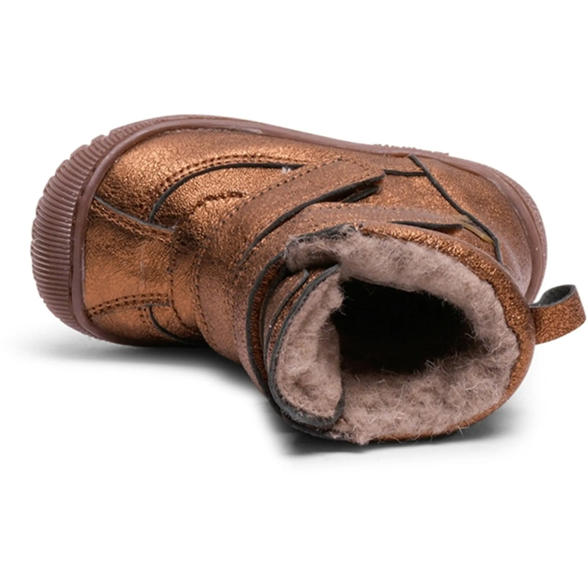 Snow Mountain Trekking Bisgaard Ellis Tex Boots Bronze Metallic