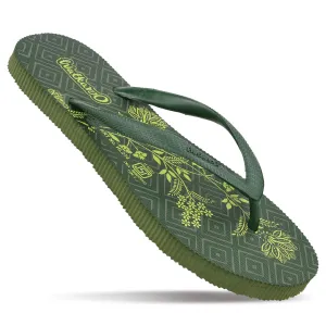 summer breeze Women's Hawai Slippers - HL274 Green