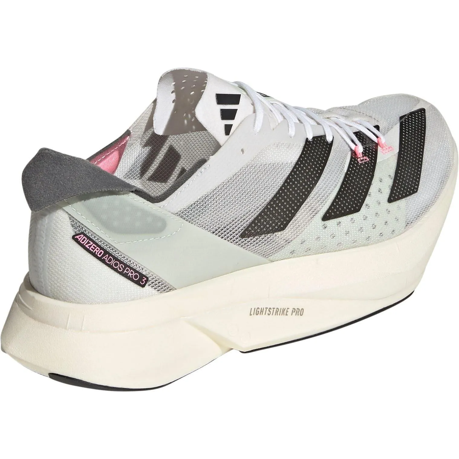 adidas Adizero Adios Pro 3 Running Shoes - White Durable Build Trail Running