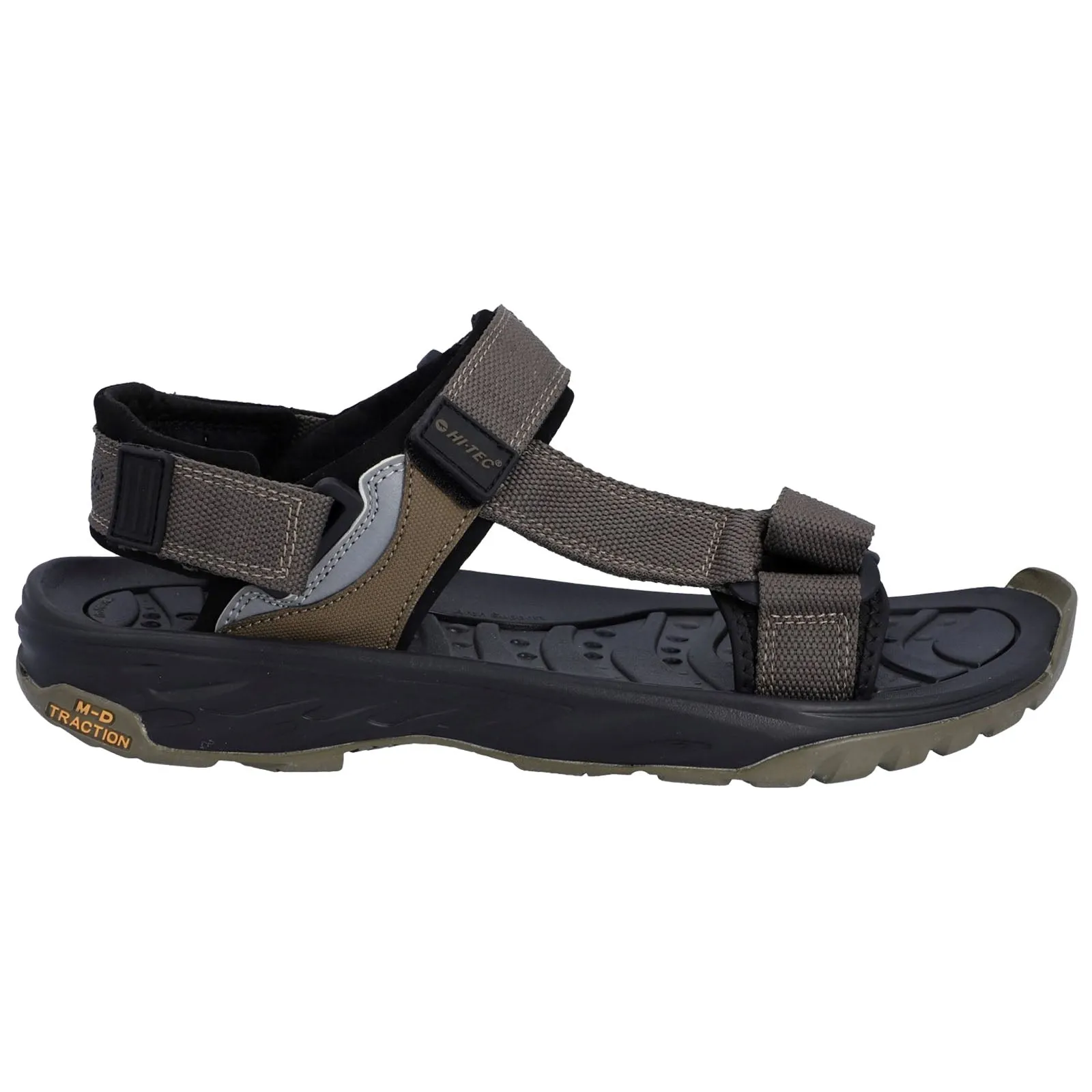 Boat Walk Stretch Fabric Active People Hi-Tec Mens Ula Raft Sandals