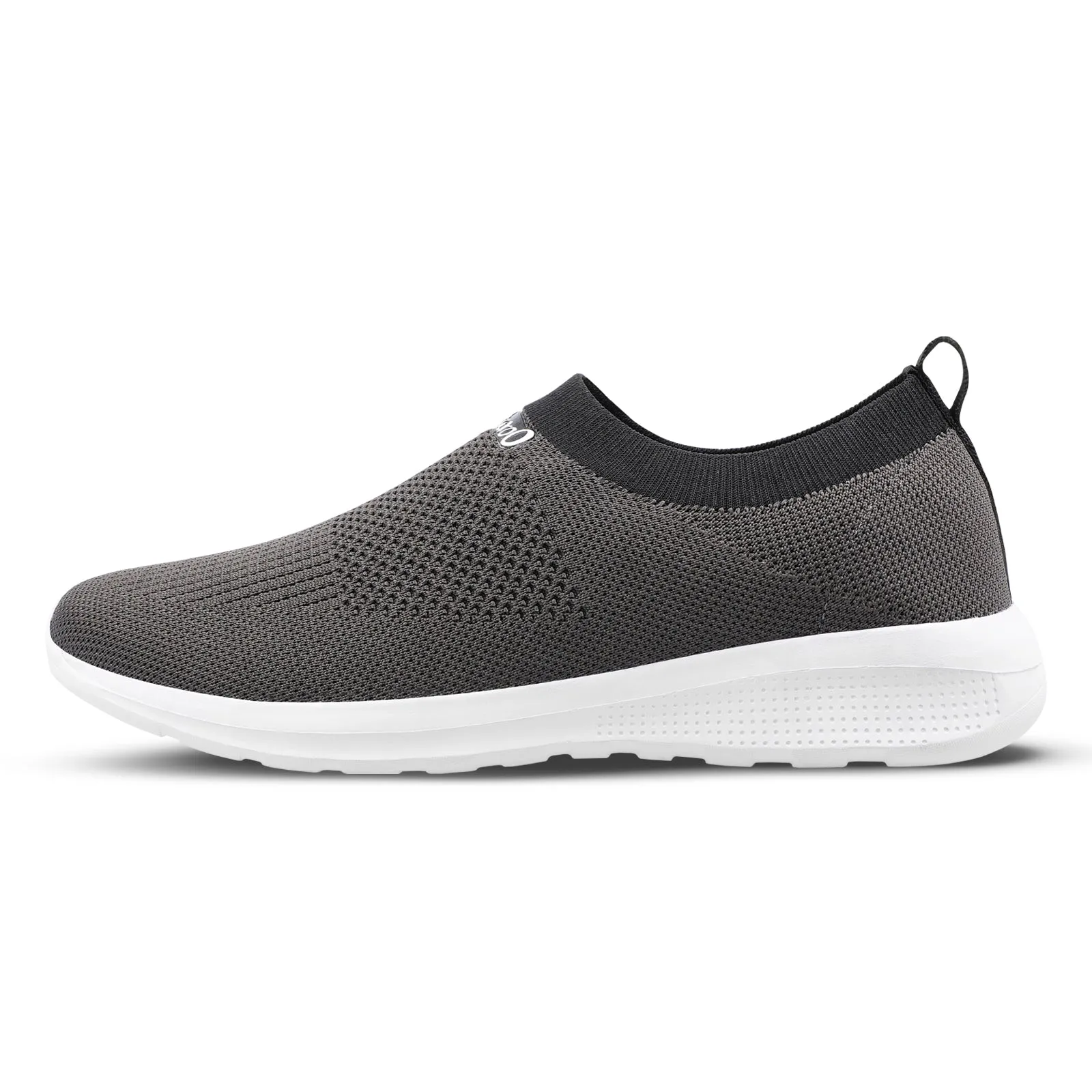 Men's Slip-On Walking Shoe - WS3041 Grey Low Key Comfort