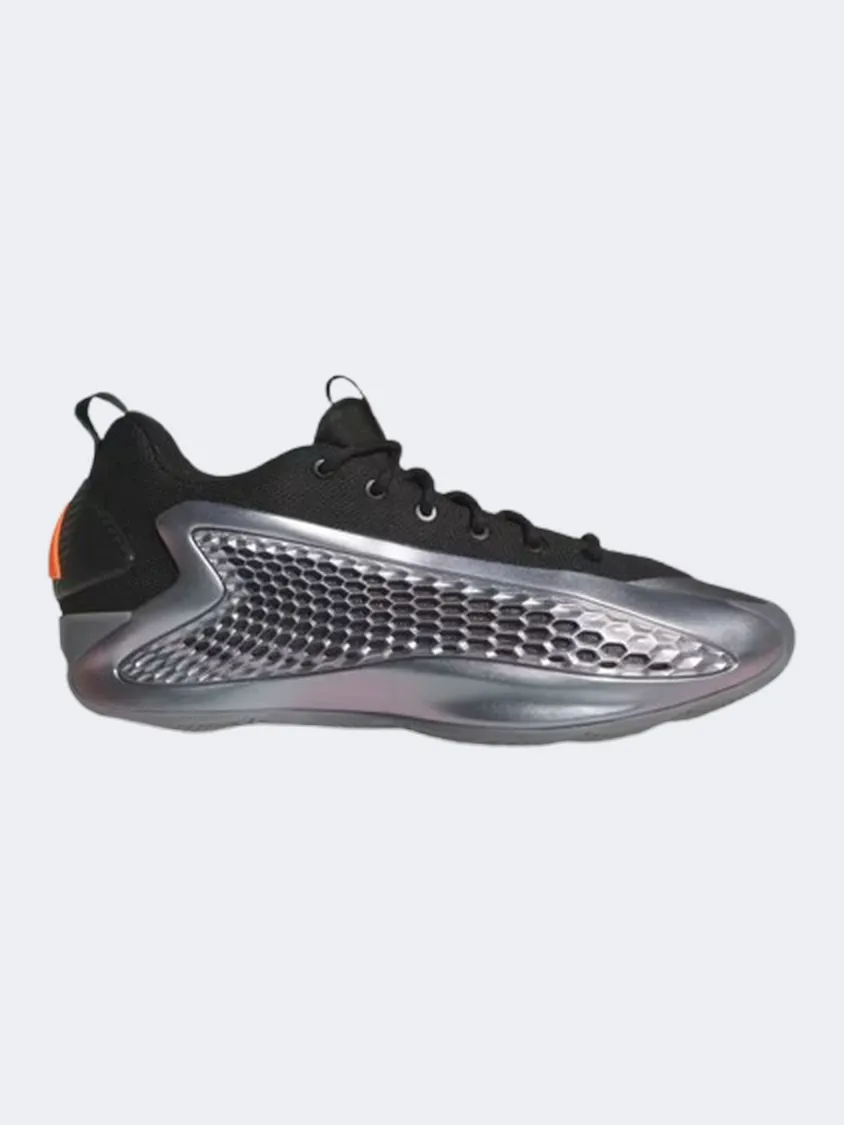 Moisture Wicking Layer Dual Density Outsole Adidas Anthony Edwards 1 Men Basketball Shoes Iron/Black/Orange