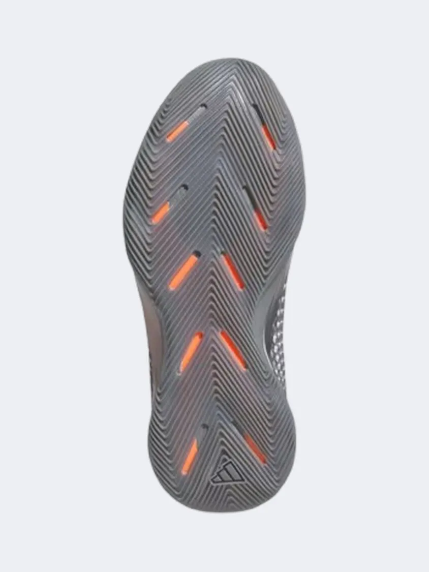 High-Performance Support Adidas Anthony Edwards 1 Men Basketball Shoes Iron/Black/Orange