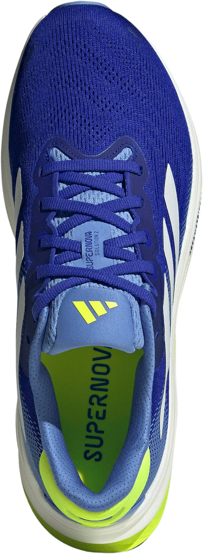 Canvas adidas Supernova Solution 2 Mens Running Shoes - Blue