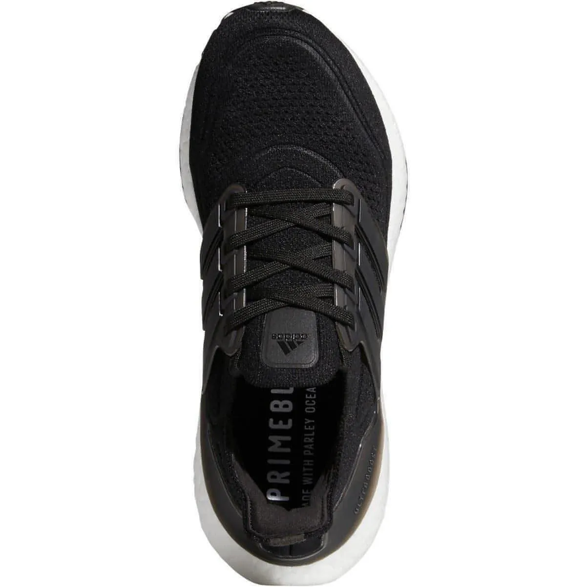 Rain Step Balance Fit adidas Ultra Boost 21 Womens Running Shoes - Black