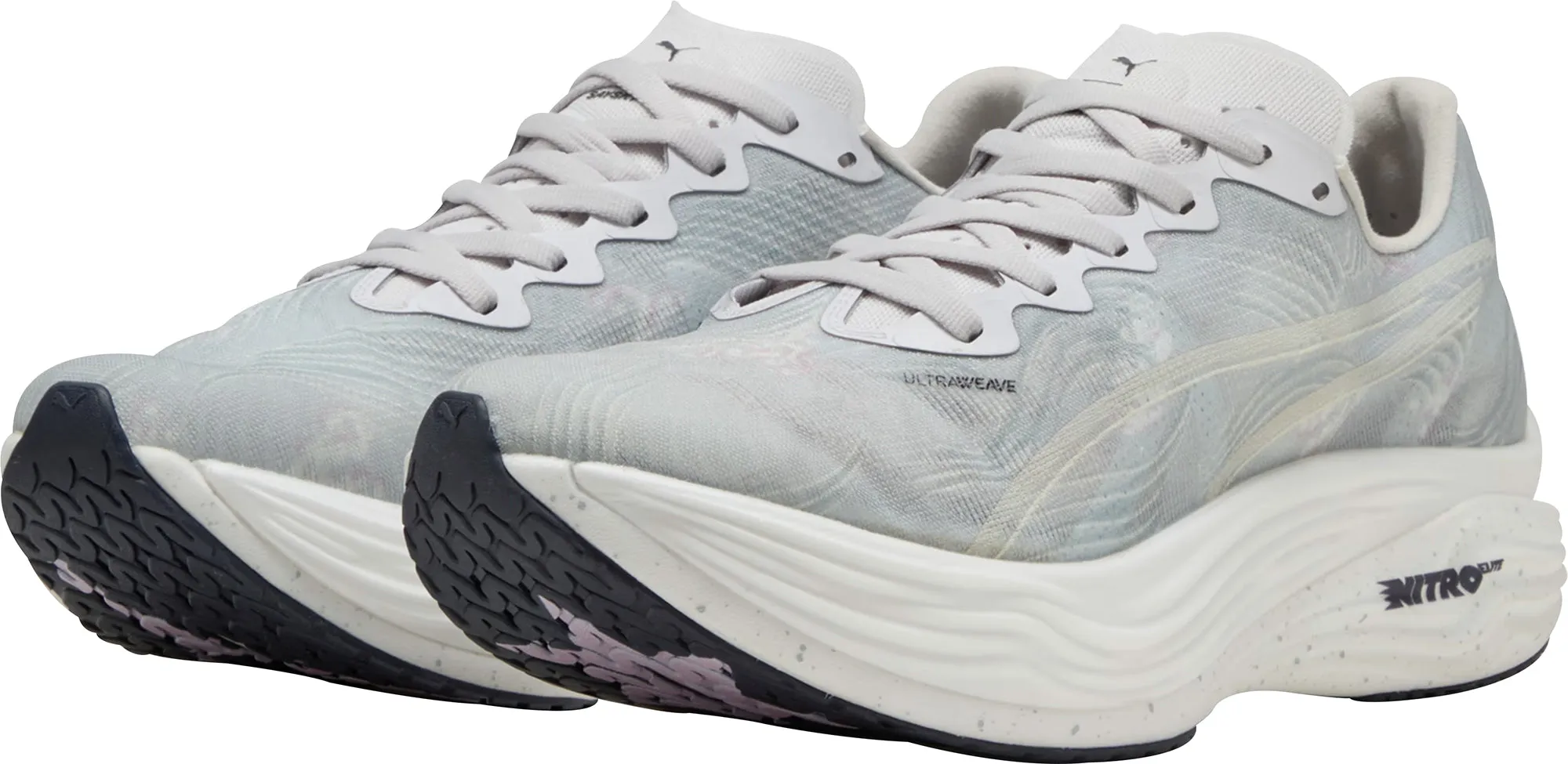 Stable Step Puma Deviate Nitro Elite 3 X SAYSKY Mens Running Shoes - Grey