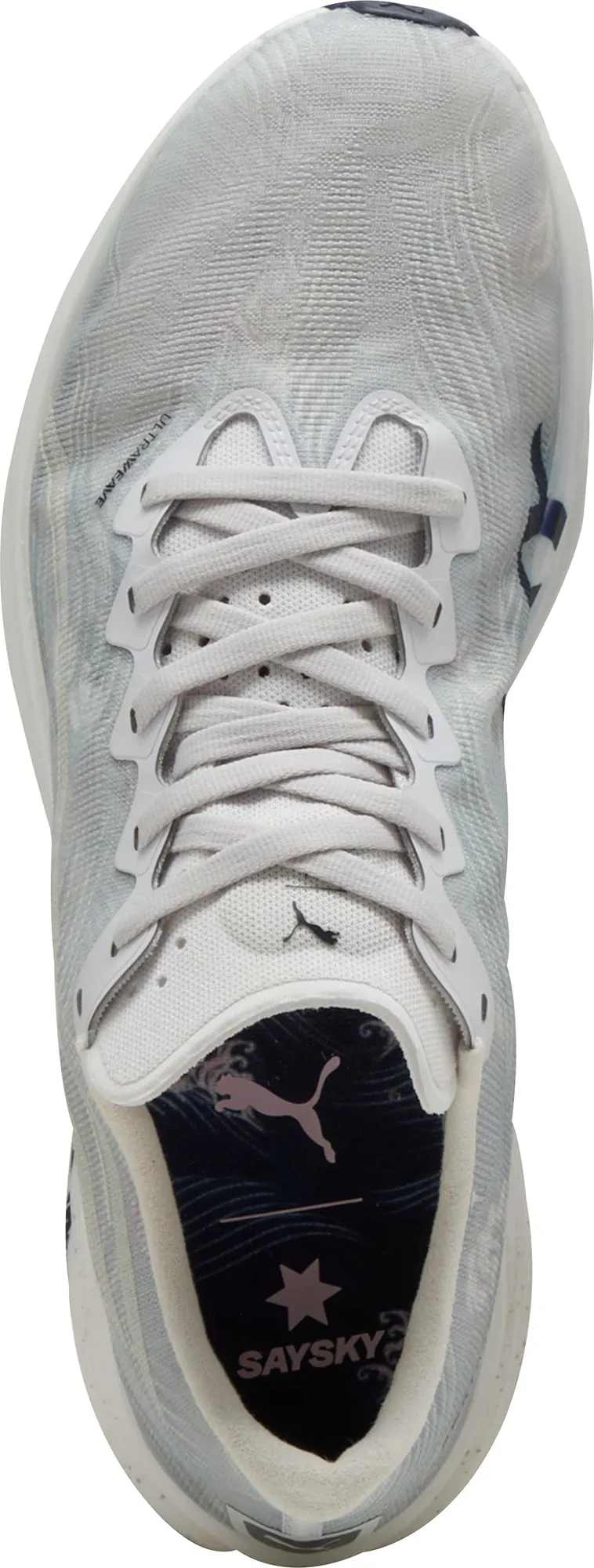 Puma Deviate Nitro Elite 3 X SAYSKY Mens Running Shoes - Grey Spring Jump Flexible Fit City Adventure