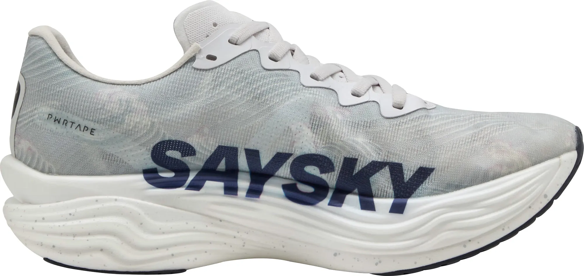 Puma Deviate Nitro Elite 3 X SAYSKY Mens Running Shoes - Grey Clean White
