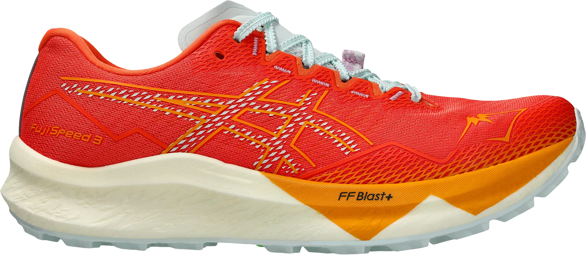 Smart Fit Asics FujiSpeed 3 Mens Trail Running Shoes - Red