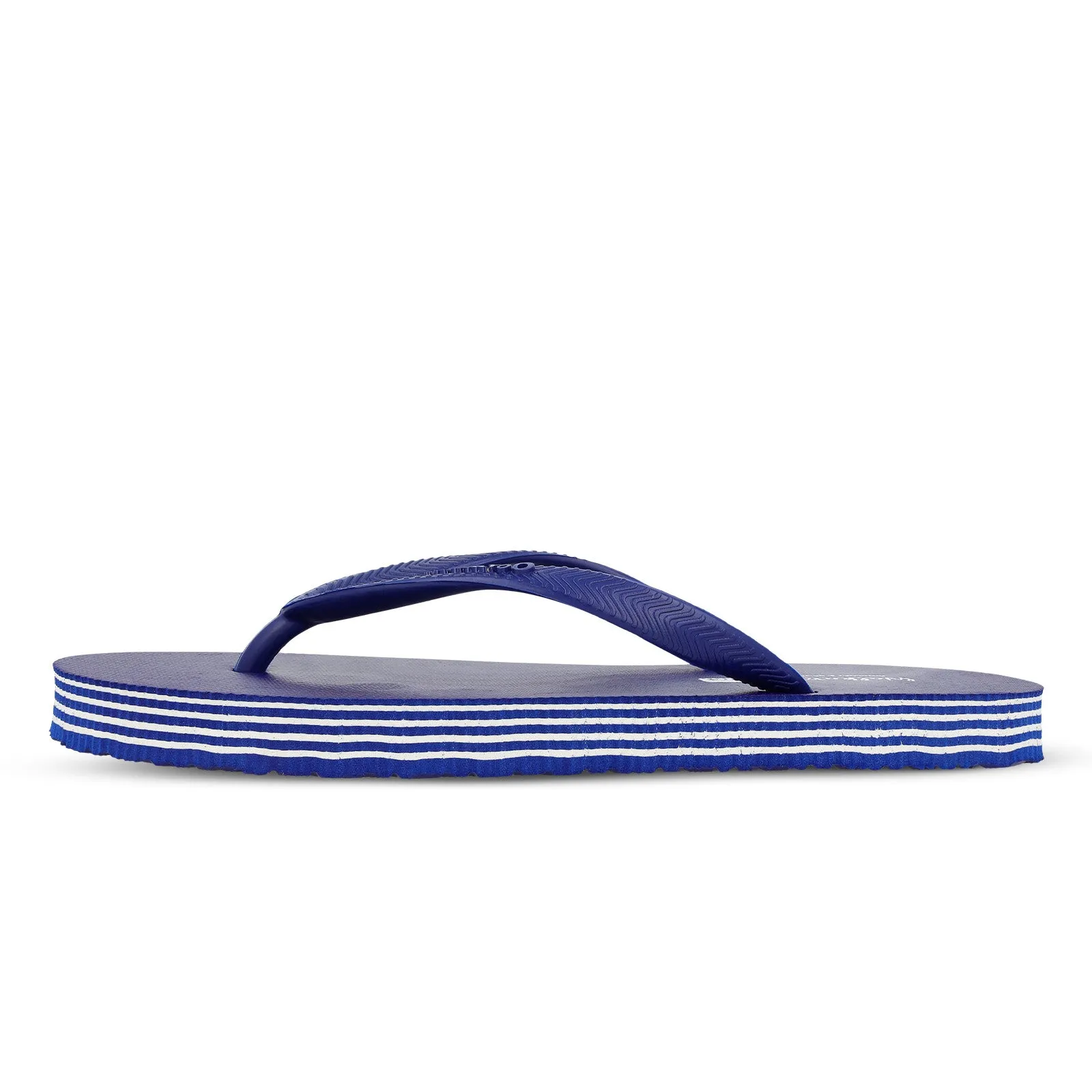 Women's Care Plus Slippers  - HL252 Blue Pool Holiday Look Coastal Fun Outfit