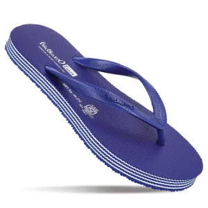 Women's Care Plus Slippers  - HL252 Blue Quick Slip On Casual Travel Look