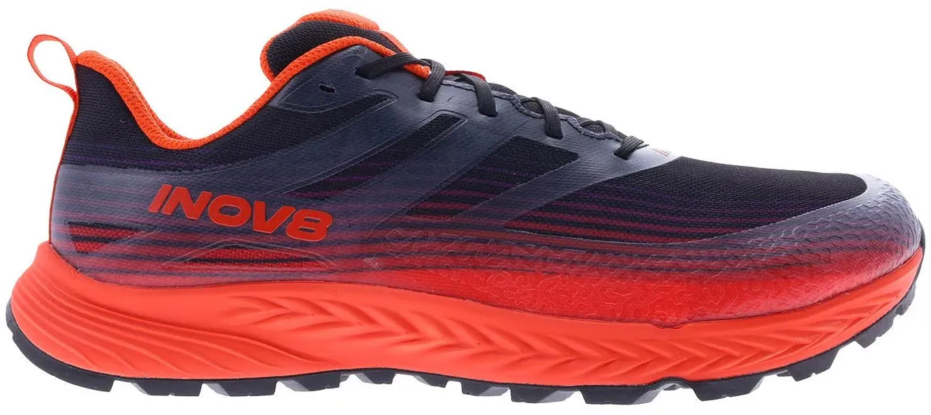 Active Day Inov8 TrailFly Speed WIDE FIT Mens Trail Running Shoes - Black