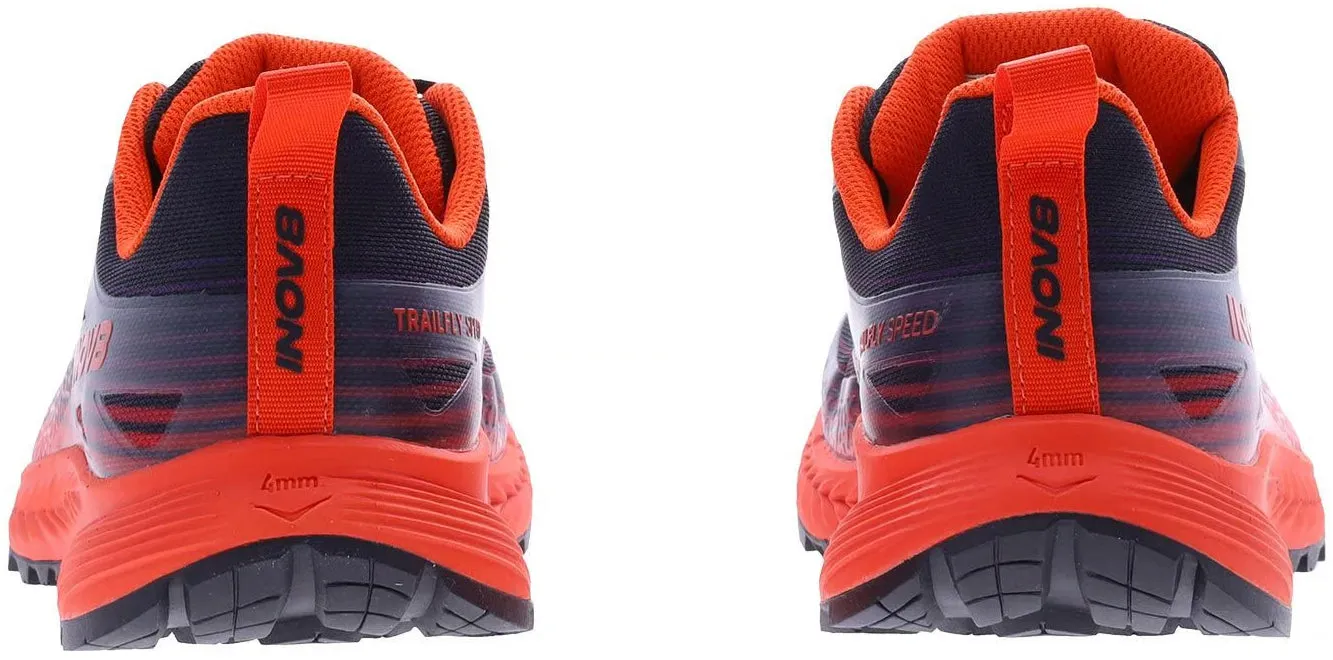 Inov8 TrailFly Speed WIDE FIT Mens Trail Running Shoes - Black Eco Friendly Minimalist Fans Peak Mode