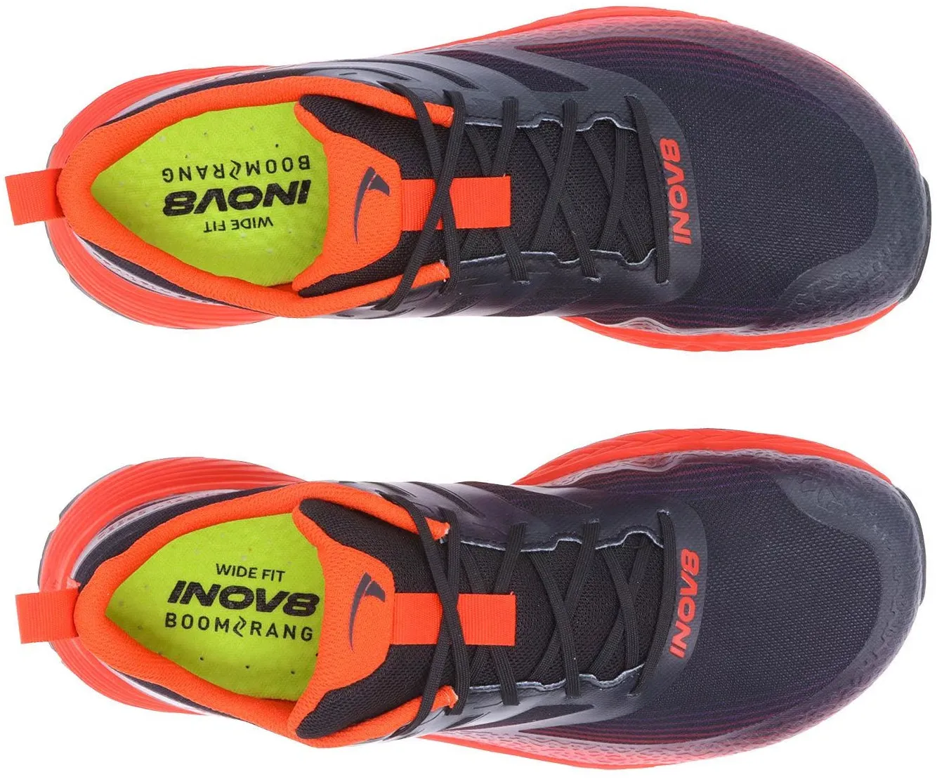 Inov8 TrailFly Speed WIDE FIT Mens Trail Running Shoes - Black All Day Rainy Day