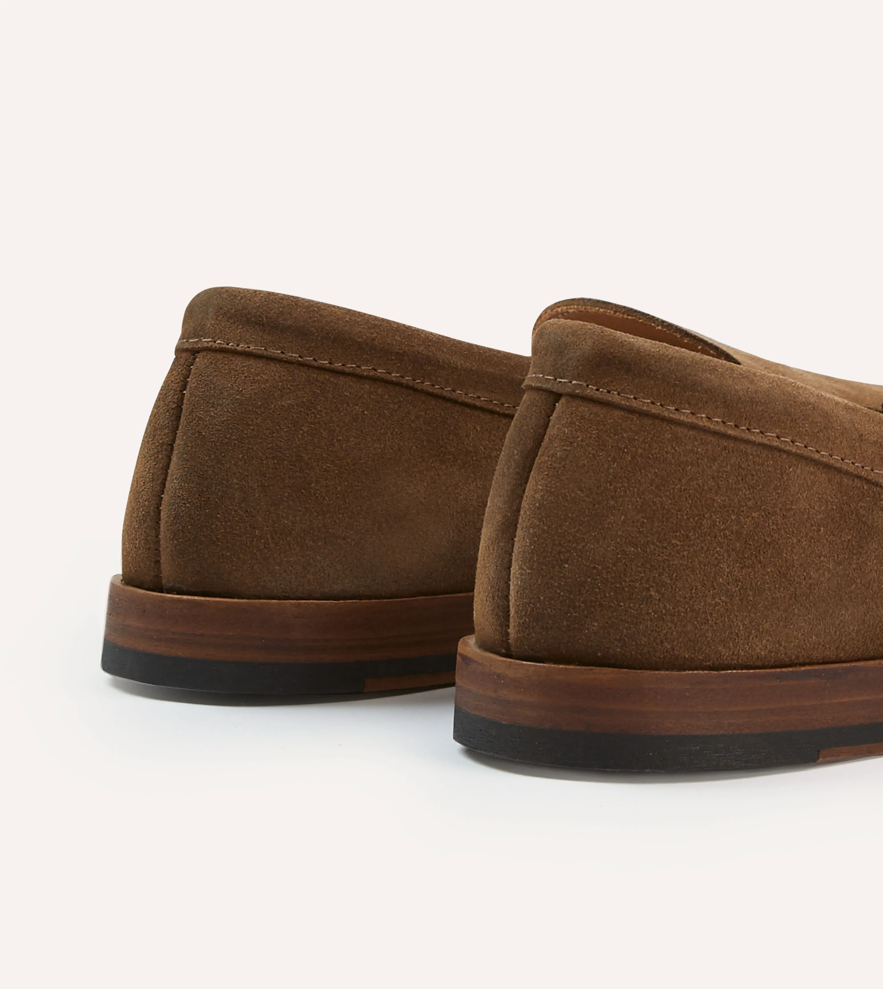 Energy Boost Light Brown Suede Henri Summer Loafer