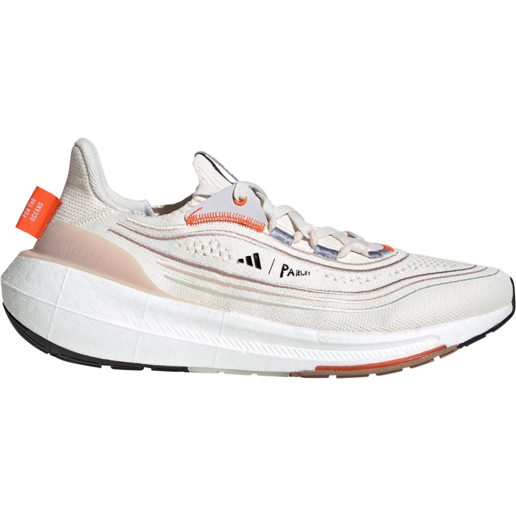 adidas Ultra Boost Light X Mens Running Shoes - White Toe Guard