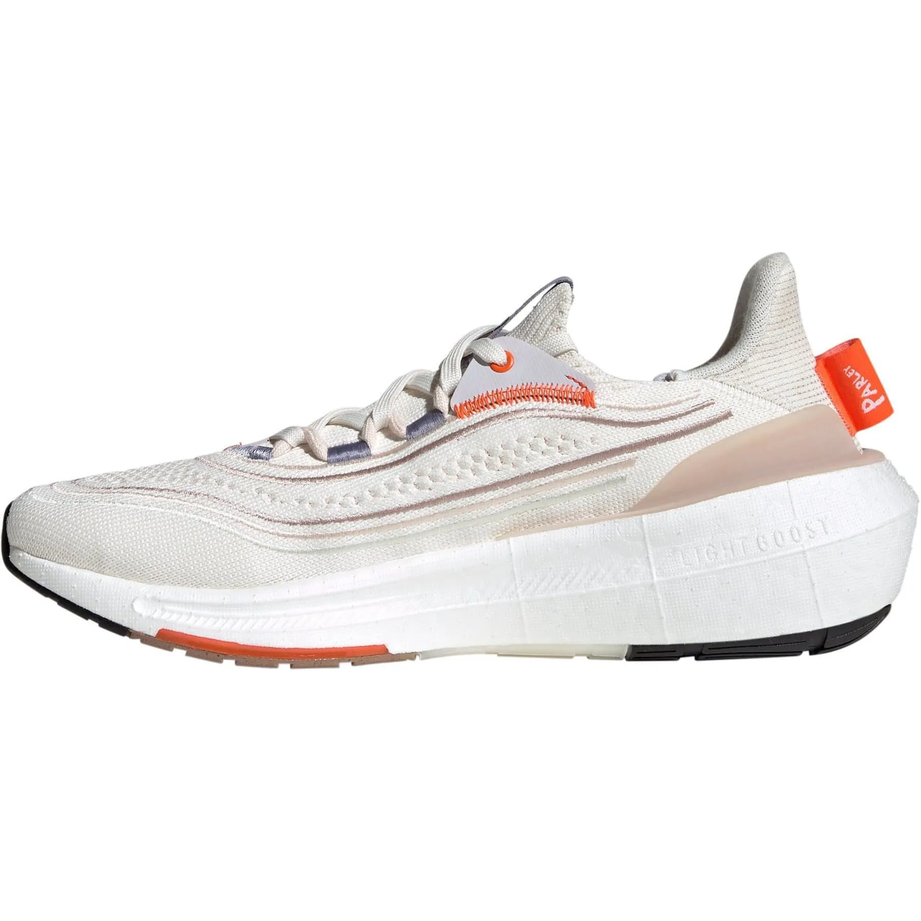 adidas Ultra Boost Light X Mens Running Shoes - White Teen Edge Clear Glow