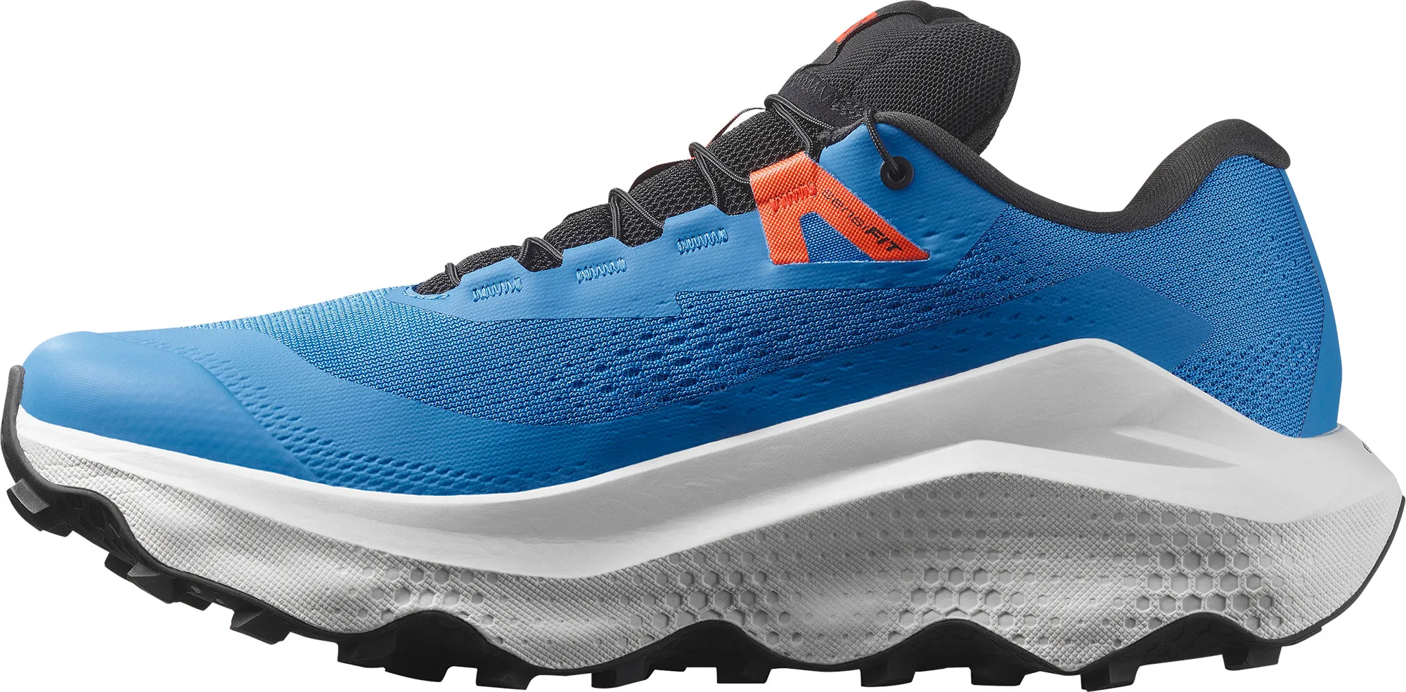 Salomon Ultra Glide 3 Mens Trail Running Shoes - Blue Sweat Resistant Indoor Fitness Mom Safe