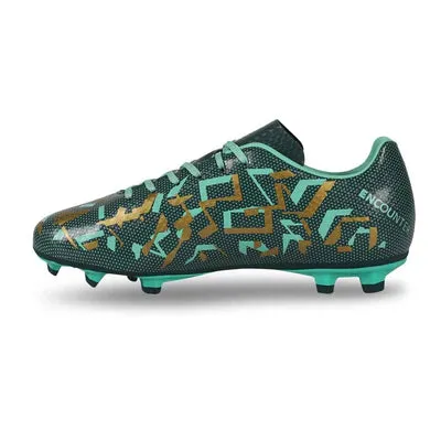 Foot Power Nivia Encounter 10 Football Shoes for Men (Green)