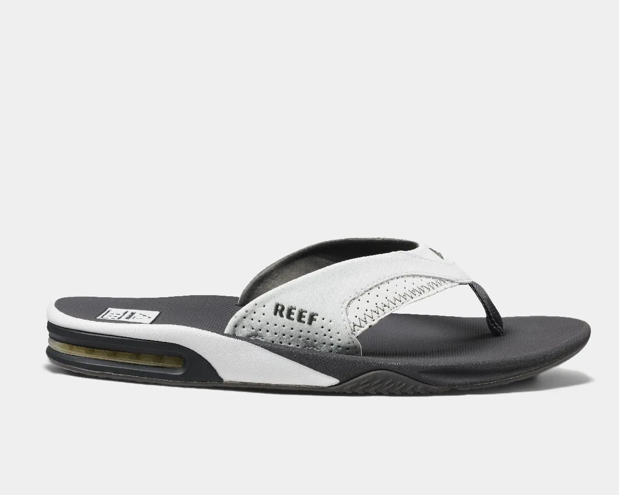 Shower Use Leather Fanning Flip Flops